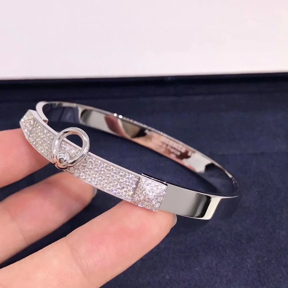 Hermès silver bracelet - Picture 5 of 6